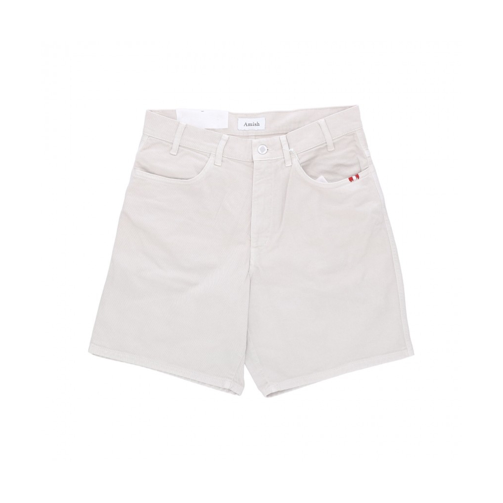 pantalone corto uomo bermuda bernie bull sw ECRU