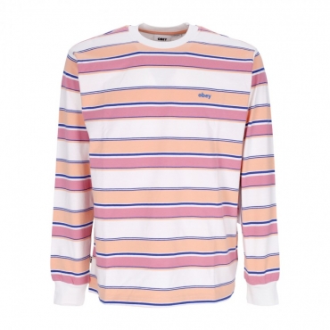 maglietta manica lunga uomo direct l/s tee WHITE MULTI