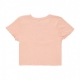 maglietta donna clay duck cropped emma fitted tee PEACH SAND