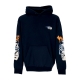 felpa cappuccio uomo dicey po hoodie NAVY