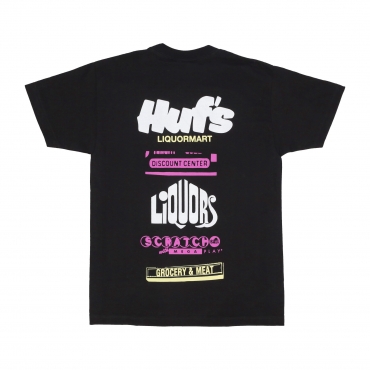 maglietta uomo liquormart tee BLACK