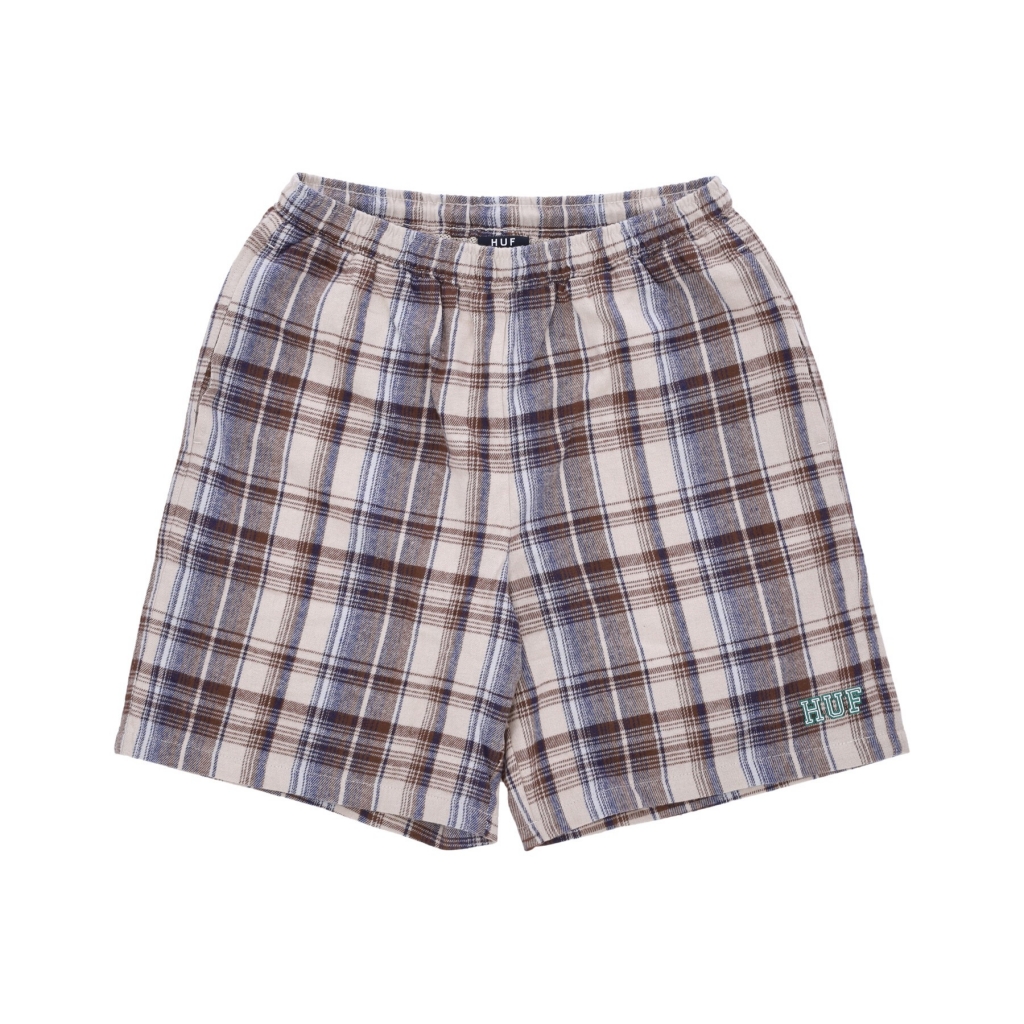 pantalone corto uomo cortland flannel easy short CREAM