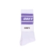 calza media uomo cooper ii socks WHITE/PURPLE FLOWER