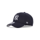 cappellino visiera curva uomo mlb raised basic mvp neyyan NAVY/WHITE