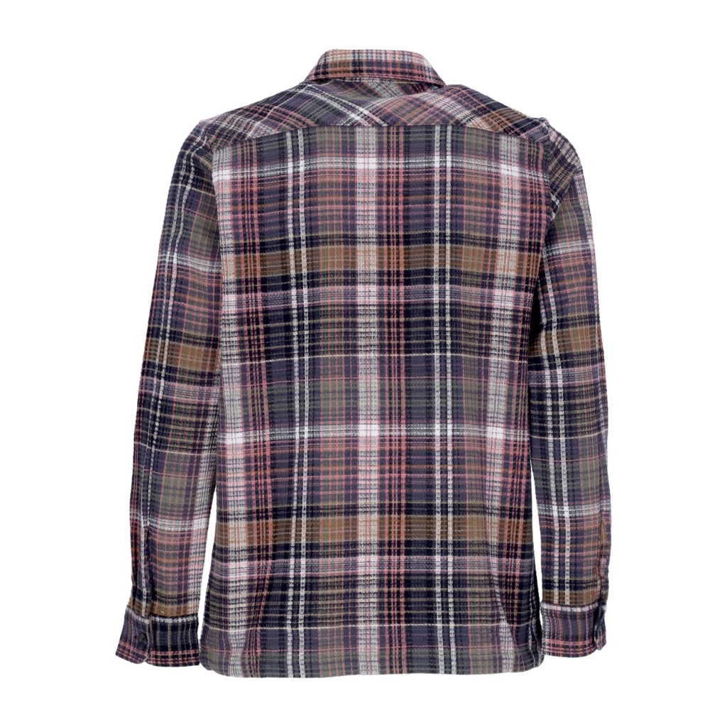 camicia manica lunga uomo l/s valmon shirt HAMILTON BROWN