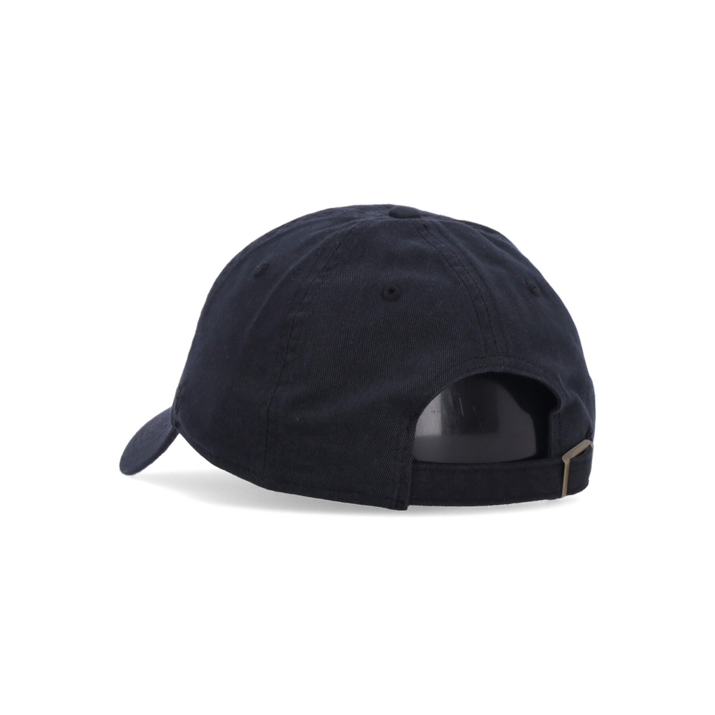 cappellino visiera curva uomo mlb clean up dettig BLACK/BLACK