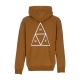 felpa cappuccio uomo set triple triangle po hoodie RUBBER