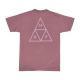 maglietta uomo set triple triangle tee MAUVE