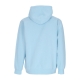 felpa cappuccio uomo basket hood fleece SKY BLUE