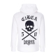 felpa cappuccio zip uomo lopez 50 zip hood WHITE/BLACK