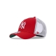 cappellino visiera curva uomo mlb branson mvp neyyan RED/WHITE