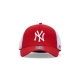 cappellino visiera curva uomo mlb branson mvp neyyan RED/WHITE