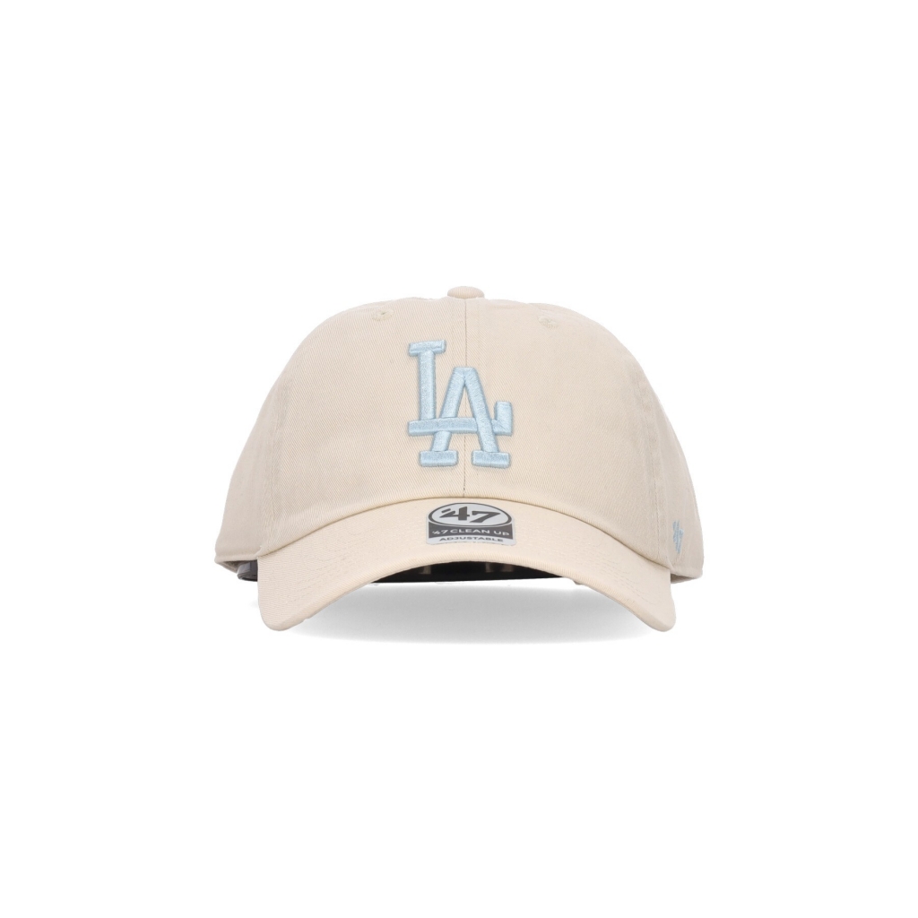 cappellino visiera curva uomo mlb clean up losdod NATURAL