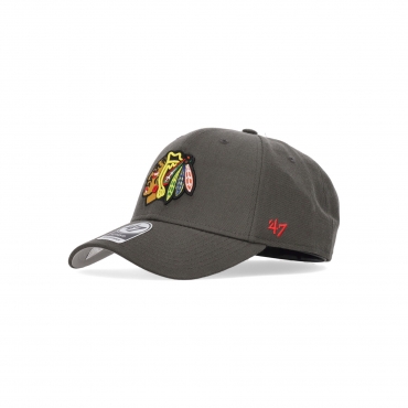 cappellino visiera curva uomo nhl mvp chibla CHARCOAL