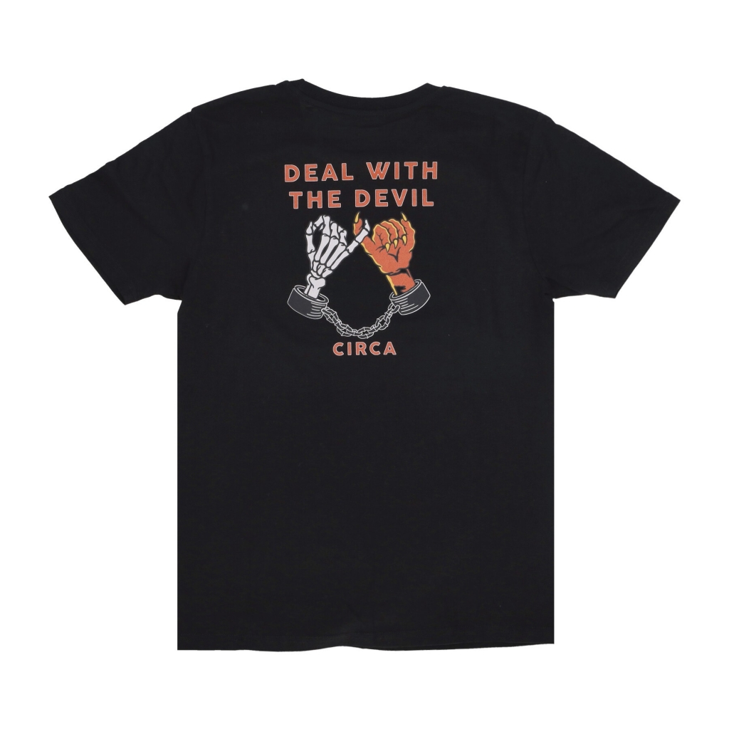 maglietta uomo deal tee BLACK