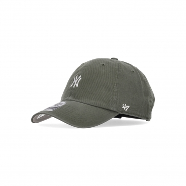 cappellino visiera curva uomo mlb baserunner clean up neyyan MOSS GREEN/WHITE