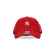 cappellino visiera curva uomo mlb base runner mvp neyyan RED/WHITE