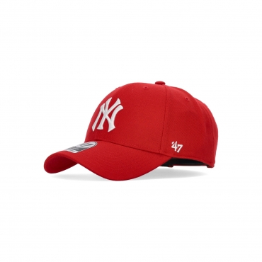 cappellino visiera curva uomo mlb mvp neyyan RED/WHITE