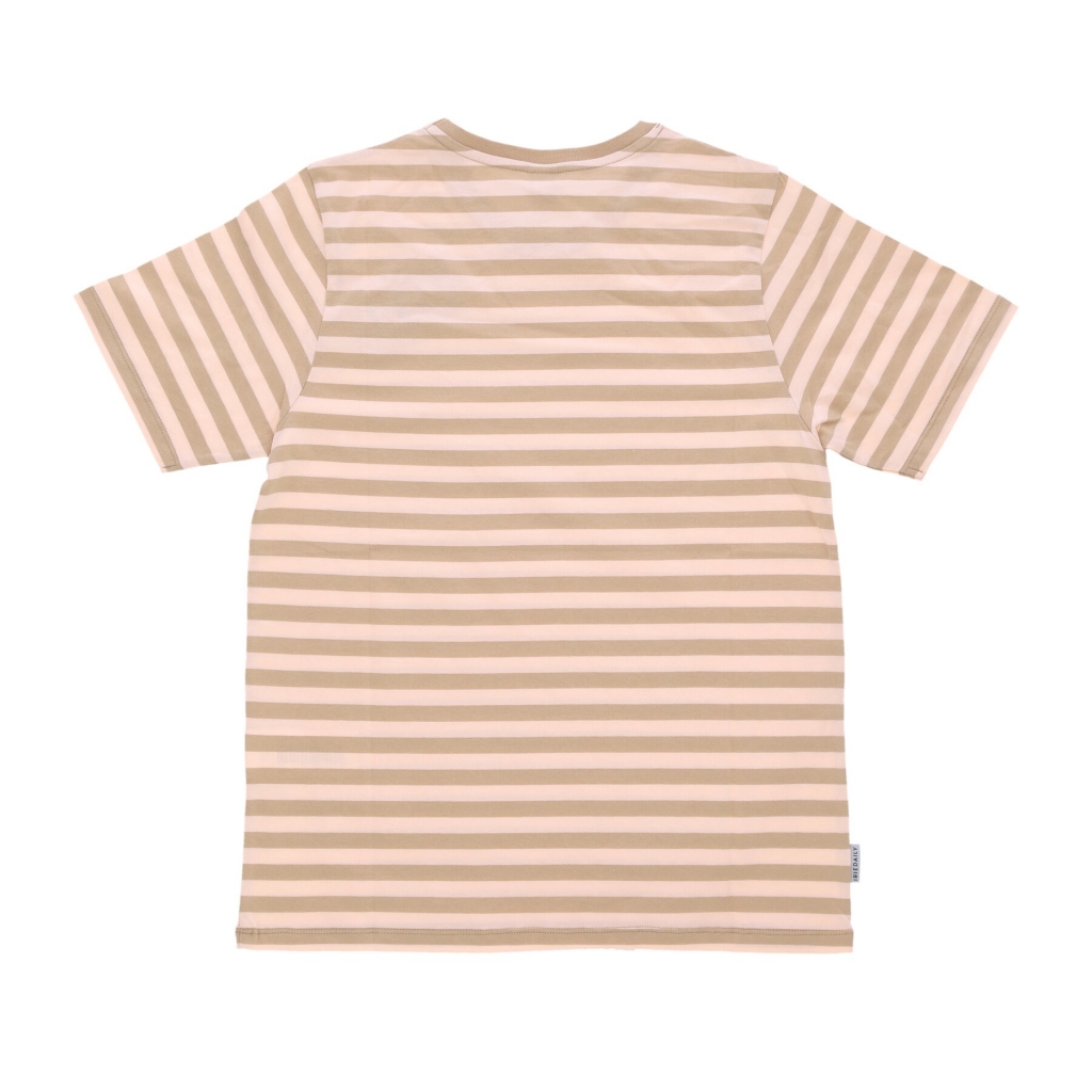 maglietta donna stripe flag tee VINTAGE ROSE