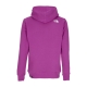 felpa cappuccio uomo standard hoodie PURPLE CACTUS FLOWER