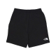 pantalone corto tuta uomo coordinates short BLACK