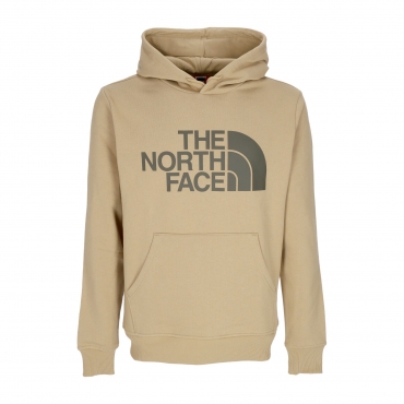 felpa cappuccio uomo standard hoodie KHAKI STONE