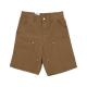 pantalone corto uomo double knee short HAMILTON BROWN RINSED