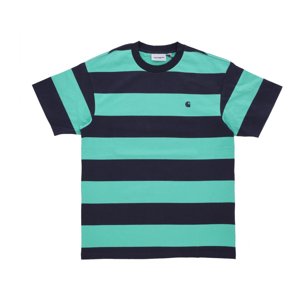 maglietta uomo dampier tee DARK NAVY/AQUA GREEN