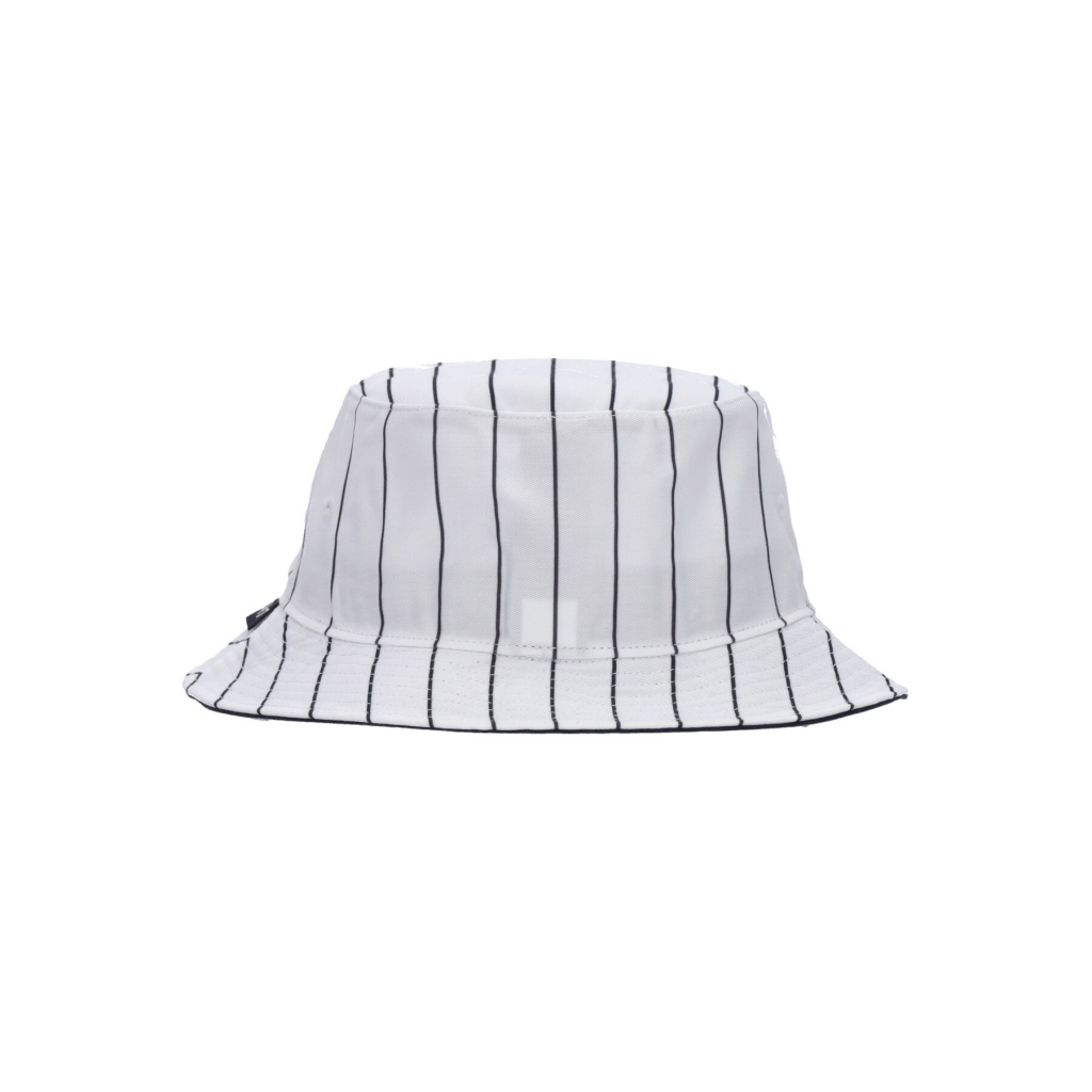 cappello da pescatore uomo mlb pinstriped bucket neyyan WHITE/NAVY