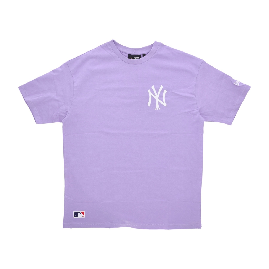 New York Yankees MLB League Essential Purple Oversized T-Shirt