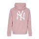 felpa cappuccio uomo mlb league essentials bp hoodie neyyan ROSE/WHITE