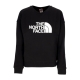 felpa girocollo donna drew peak crewneck BLACK