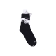 calza media uomo stop being a pussy mid socks BLACK