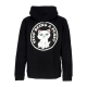 felpa cappuccio uomo stop being a pussy hoodie BLACK