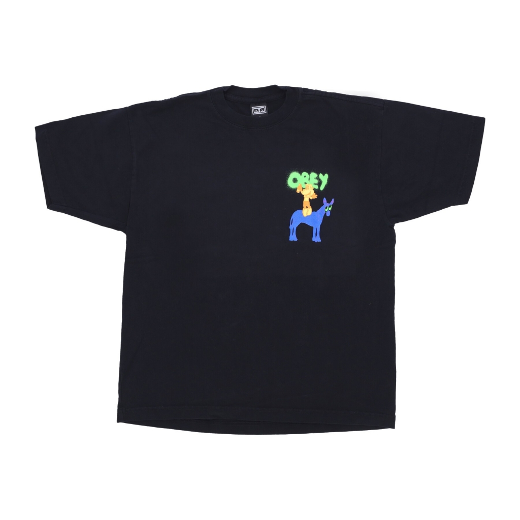 maglietta uomo donkey heavyweight tee OFF BLACK