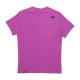 maglietta uomo fine tee PURPLE CACTUS FLOWER