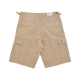 pantalone corto uomo aviation short DUSTY H BROWN RINSED