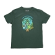 maglietta uomo organic tee BOTTLE GREEN