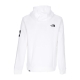 felpa cappuccio uomo fine alpine hoodie WHITE/RETRO ORANGE