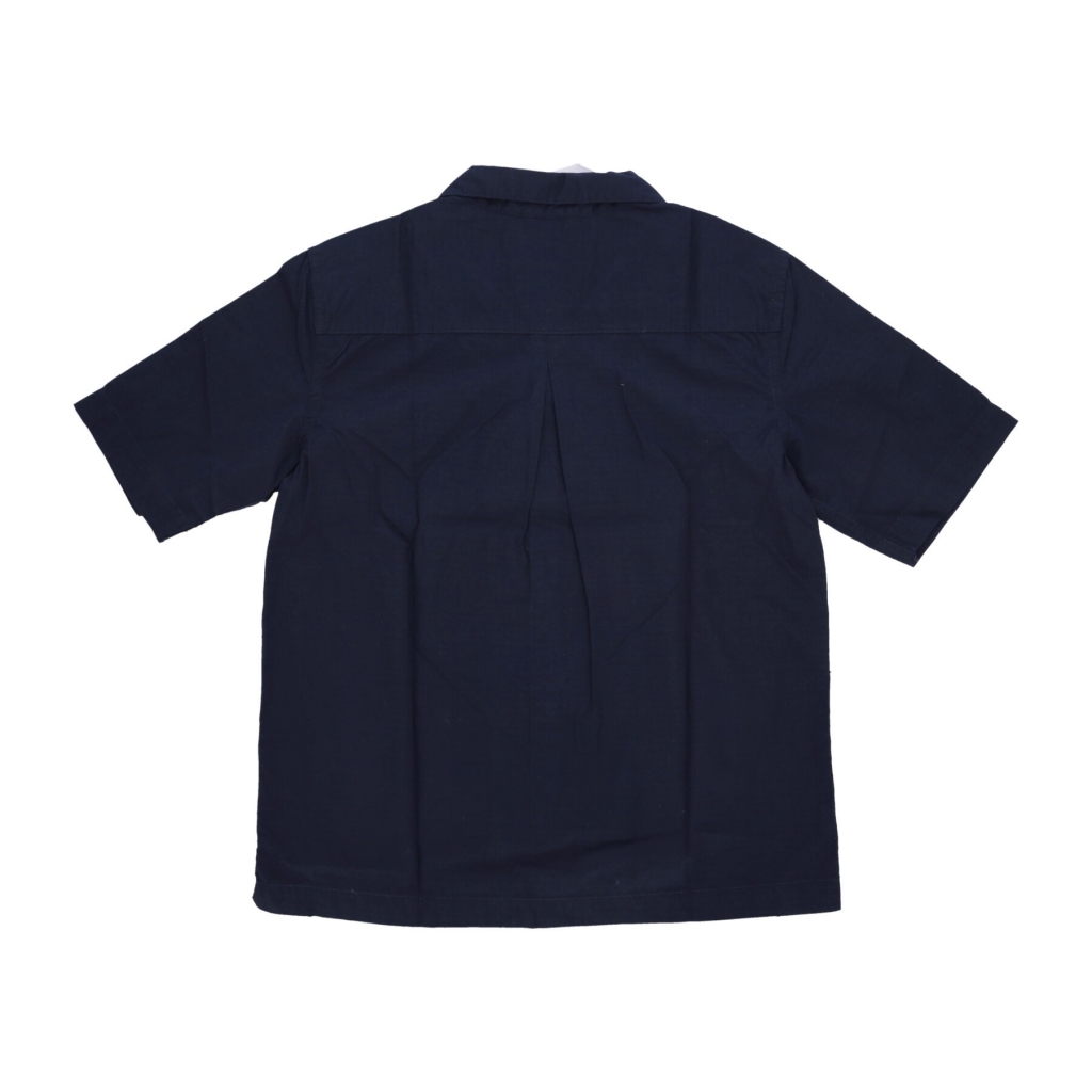 camicia manica corta uomo wf roc shop shirt DARK SAPPHIRE