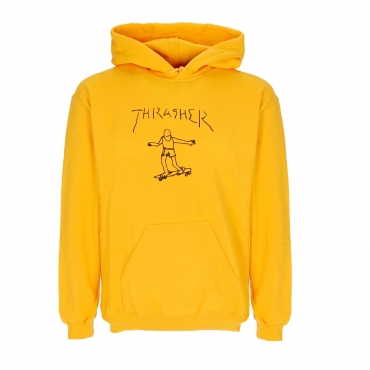 felpa cappuccio uomo gonz hoodie GOLD