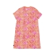 vestito ragazza rose tie dye tee dress CYCLAMEN