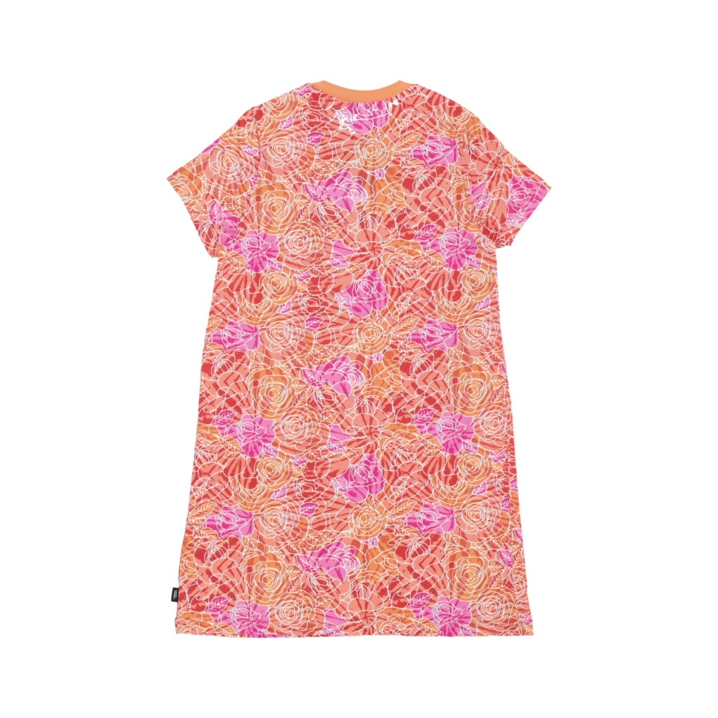 vestito ragazza rose tie dye tee dress CYCLAMEN