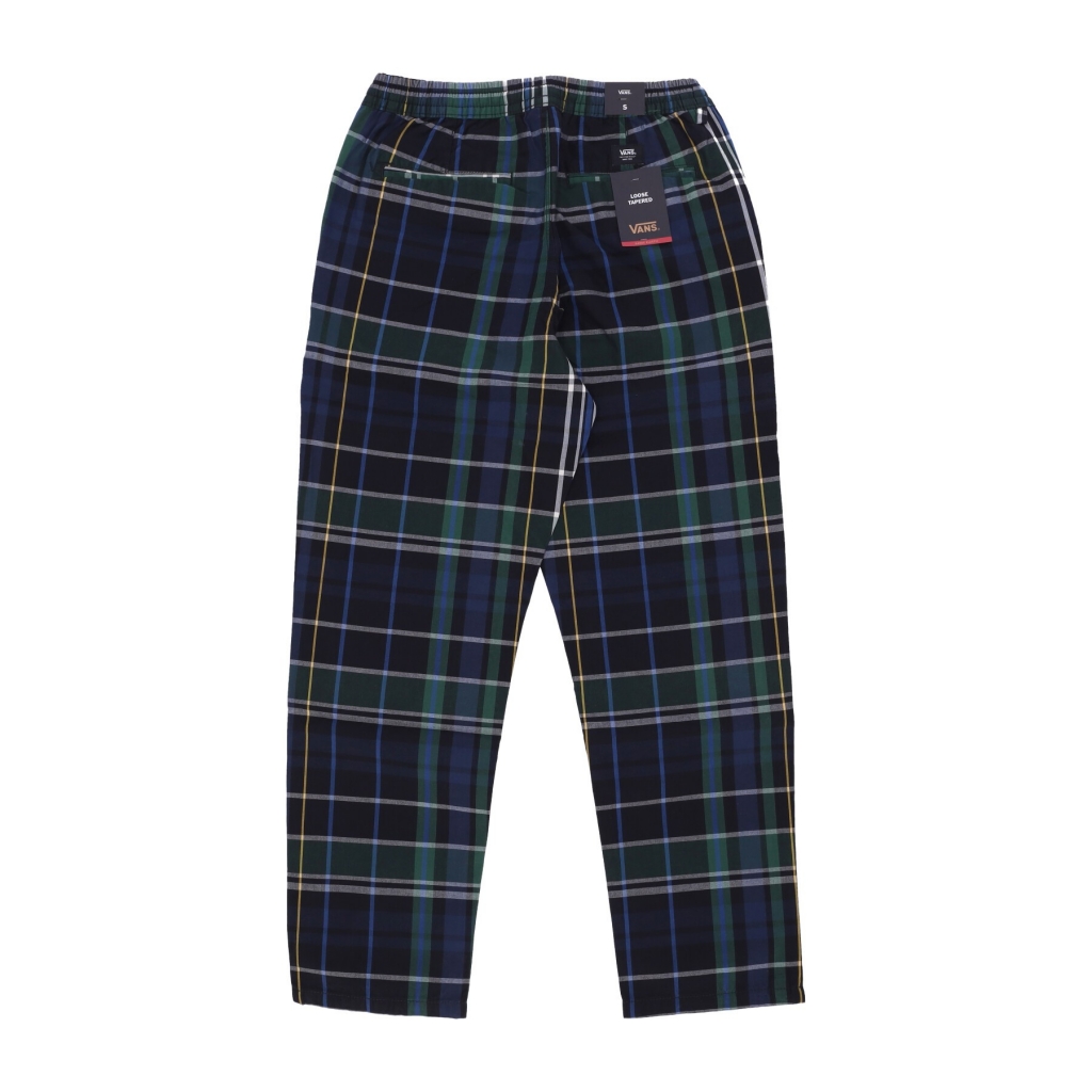 pantalone lungo uomo range loose tapered plaid pant BLACK/EDEN