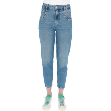 Jeans Liu Jo Jeans Donna Straight Fit HW DENIM DARK