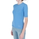 Maglia Liu Jo Jeans Donna Chiusa Girocollo BLU PALAZZO