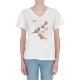 Tshirt Liu Jo Jeans Donna Moda Manica Corta BIANCO SUNGLASS