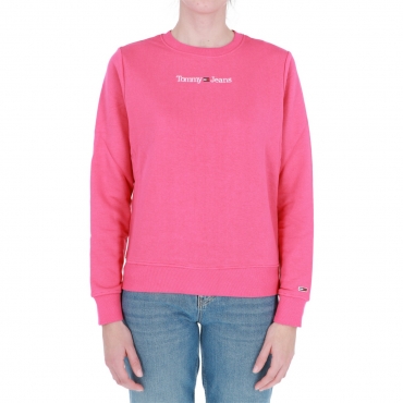 TOMMY HILFIGER - Women's regular crewneck sweatshirt - pink