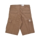 pantalone corto uomo regular cargo short BUFFALO RINSED