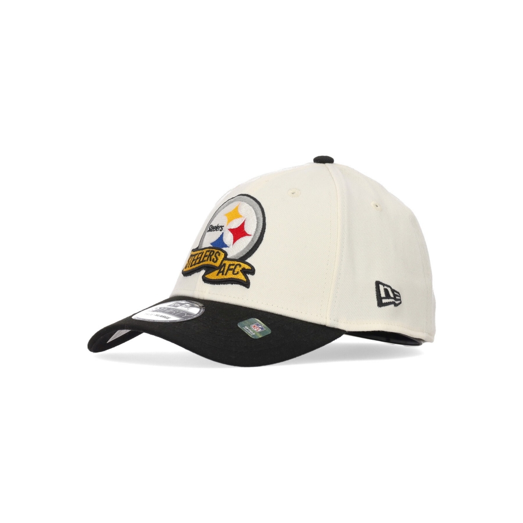 cappellino visiera curva uomo nfl sideline 3930 pitste CHROME WHITE/ORIGINAL TEAM COLORS